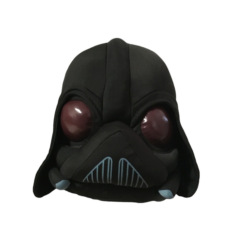 Angry Birds Star Wars Darth Vader Plush Black Stuffed Animal Toy 2012 Lucasfilm